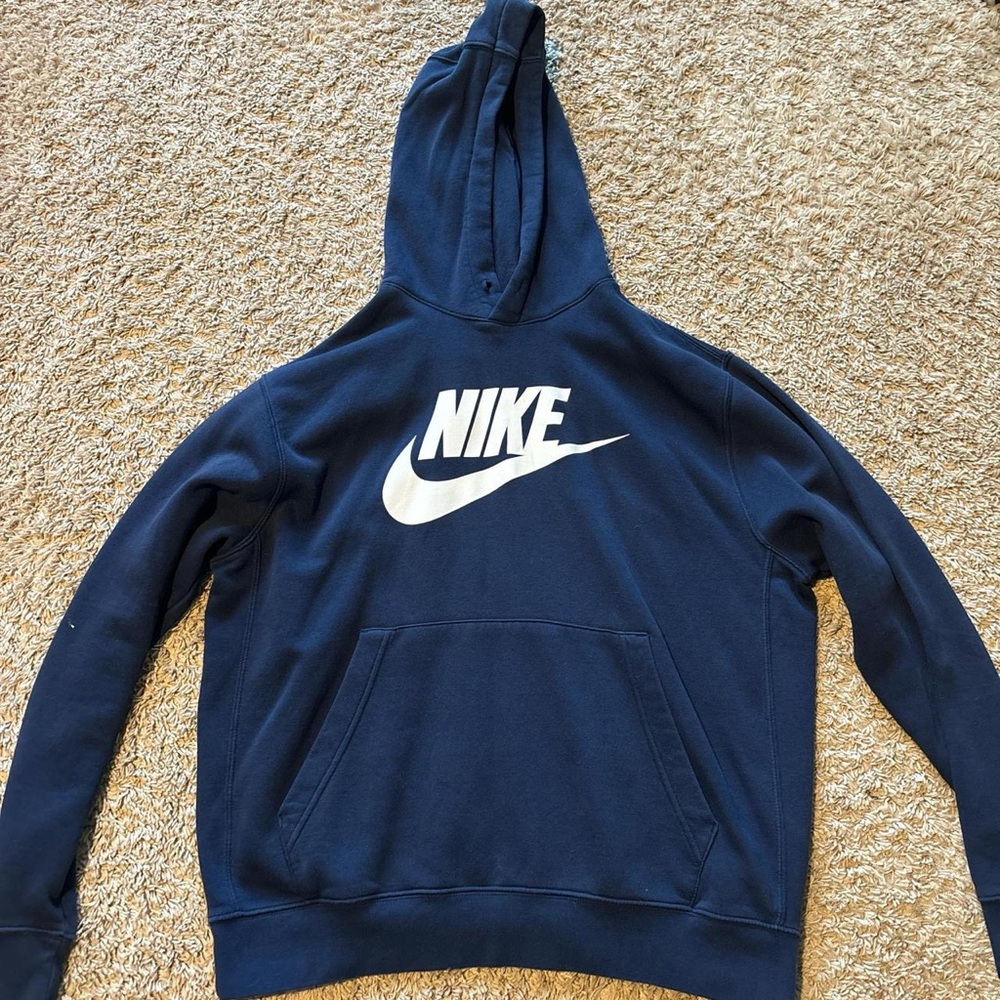 Nike Men's Navy Hoodie